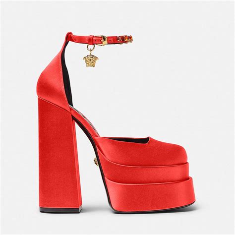 versace red pumps|Versace pumps for women.